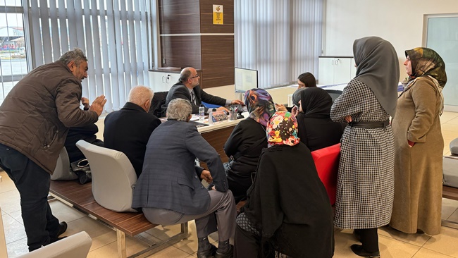 HASAN PAŞA'DA DÖNÜŞÜM GÖRÜŞMELERİ BAŞLADI